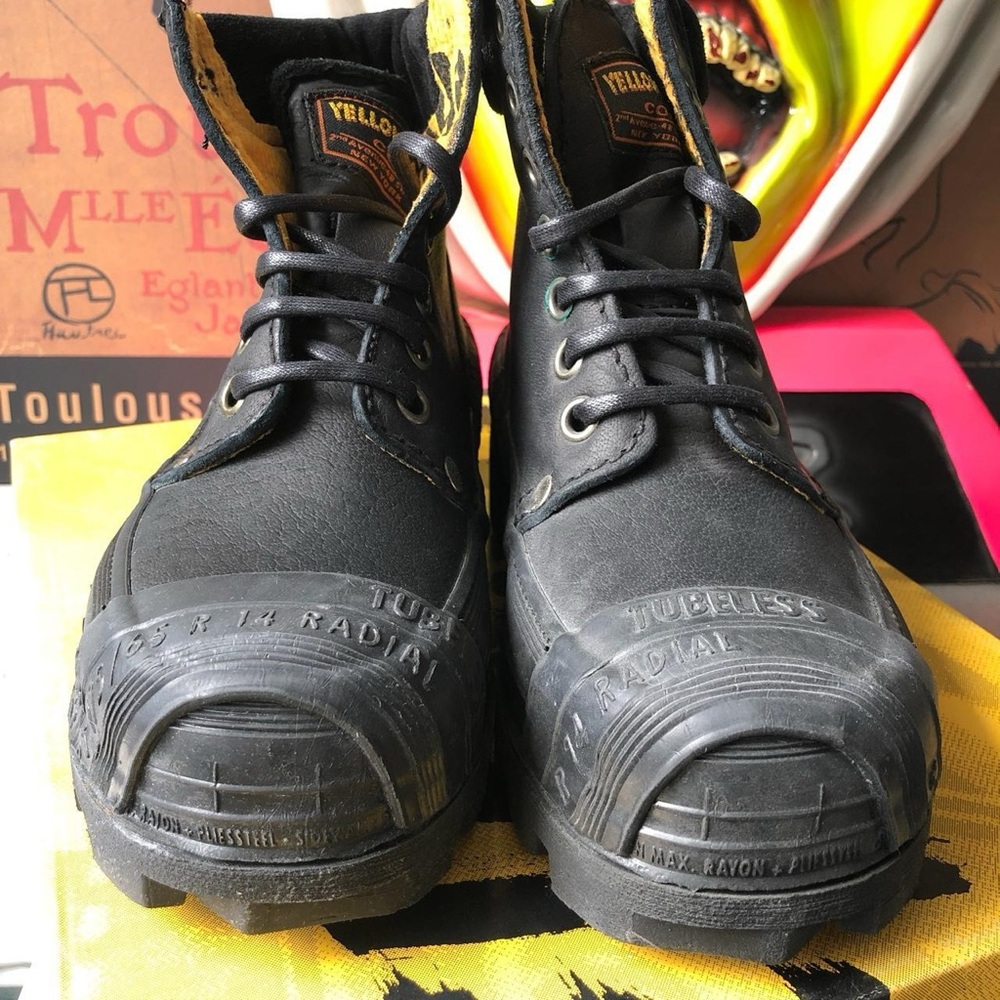 BNIB UK BRAND YELLOW CAB BOOTS, size 37EUR, w box&tags - Picture 7 of 8